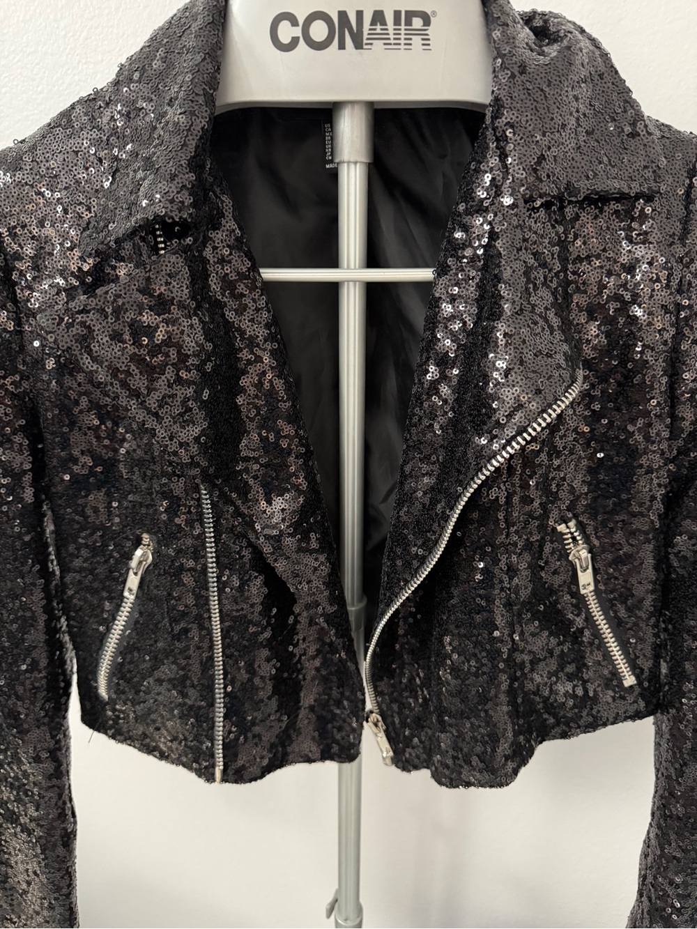Forever 21 Moto Jacket - Black size small - Picture 3 of 4